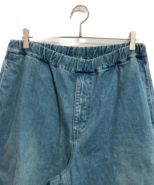jieda（ジエダ）jieda (ジエダ) PARACHUTE DENIM PANTS パラシュートデニムパンツ インディゴ サイズ:1 未使用品の古着・服飾アイテム