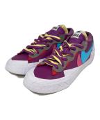 NIKE×sacai×KAWSナイキ×サカイ×カウズ）の古着「Blazer Low "Purple Dusk"」｜パープル