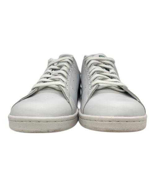 adidas（アディダス）adidas (アディダス) ローカットスニーカー ホワイト×グリーン サイズ:US10.5の古着・服飾アイテム