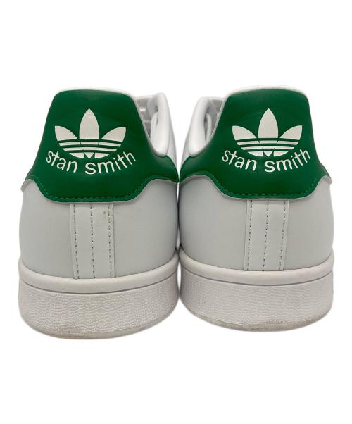 adidas（アディダス）adidas (アディダス) ローカットスニーカー ホワイト×グリーン サイズ:US10.5の古着・服飾アイテム