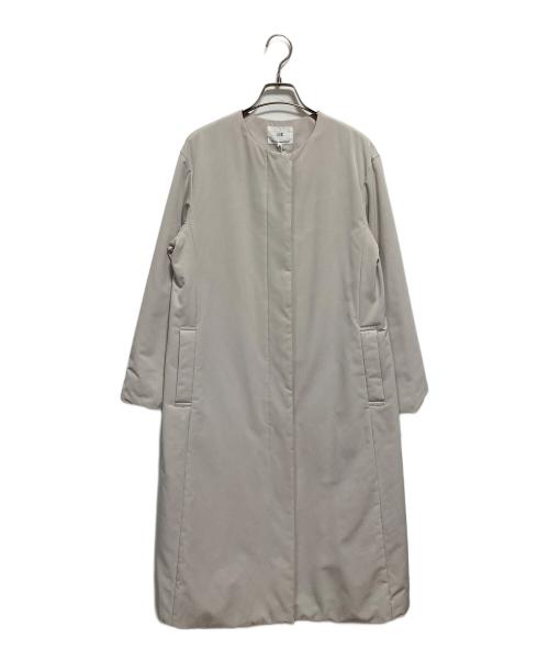23区（ニジュウサンク）23区 (ニジュウサンク) サーモア中綿コート ベージュ サイズ:S（36）の古着・服飾アイテム