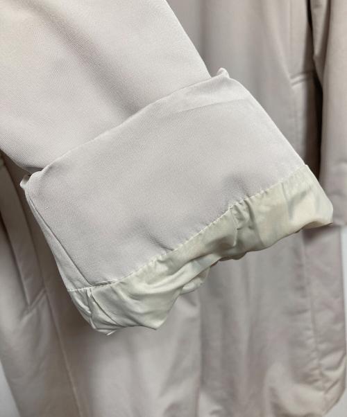 23区（ニジュウサンク）23区 (ニジュウサンク) サーモア中綿コート ベージュ サイズ:S（36）の古着・服飾アイテム