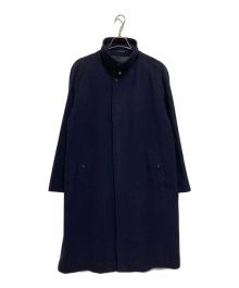 Burberry's（バーバリーズ）の古着「カシミヤ混ステンカラーコート」｜ネイビー