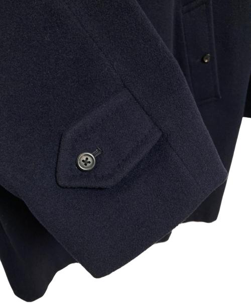 Burberry's（バーバリーズ）Burberry's (バーバリーズ) カシミヤ混ステンカラーコート ネイビー サイズ:170の古着・服飾アイテム