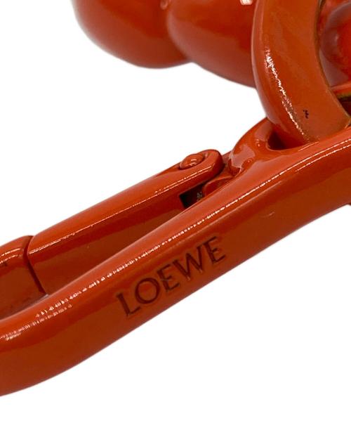 LOEWE（ロエベ）LOEWE (ロエベ) インフレーテッド アナグラム チャーム オレンジの古着・服飾アイテム