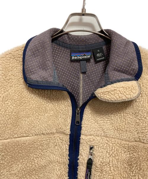 Patagonia（パタゴニア）Patagonia (パタゴニア) 90’ｓレトロカーディガン ベージュ サイズ:XSの古着・服飾アイテム