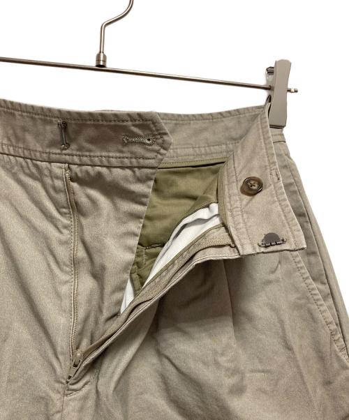 CABAN（キャバン）CABaN (キャバン) コットンツイル フラワープリント2タックワイドパンツ グリーン サイズ:XSの古着・服飾アイテム