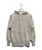 Champion REVERSE WEAVEチャンピオン リバース ウィーブ）の古着「プルオーバーアフターフーデッドスウェットシャツ」｜グレー