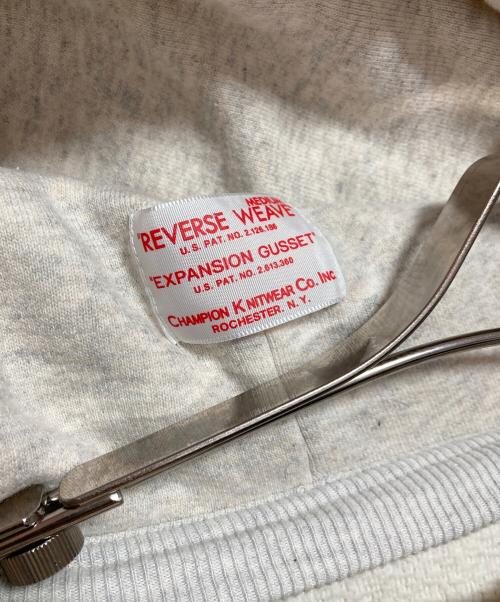 Champion REVERSE WEAVE（チャンピオン リバース ウィーブ）Champion REVERSE WEAVE (チャンピオン リバース ウィーブ) プルオーバーアフターフーデッドスウェットシャツ グレー サイズ:Mの古着・服飾アイテム