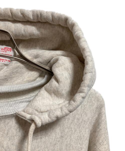 Champion REVERSE WEAVE（チャンピオン リバース ウィーブ）Champion REVERSE WEAVE (チャンピオン リバース ウィーブ) プルオーバーアフターフーデッドスウェットシャツ グレー サイズ:Mの古着・服飾アイテム