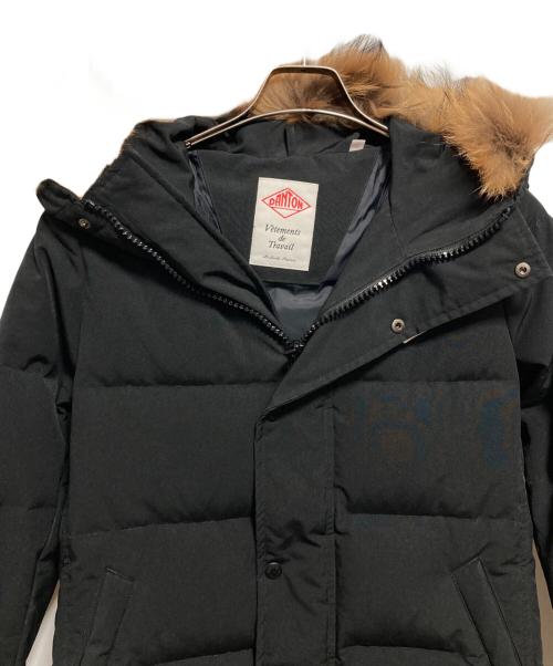 DANTON（ダントン）DANTON (ダントン) ダウンジャケット ブラック サイズ:S（36）の古着・服飾アイテム