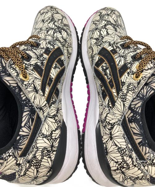 asics（アシックス）asics (アシックス) ANNA SUI (アナスイ) GEL-LYTE III OG Cream/Orchid ベージュ×ブラック サイズ:US41/2の古着・服飾アイテム