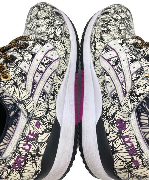 asics（アシックス）asics (アシックス) ANNA SUI (アナスイ) GEL-LYTE III OG Cream/Orchid ベージュ×ブラック サイズ:US41/2の古着・服飾アイテム