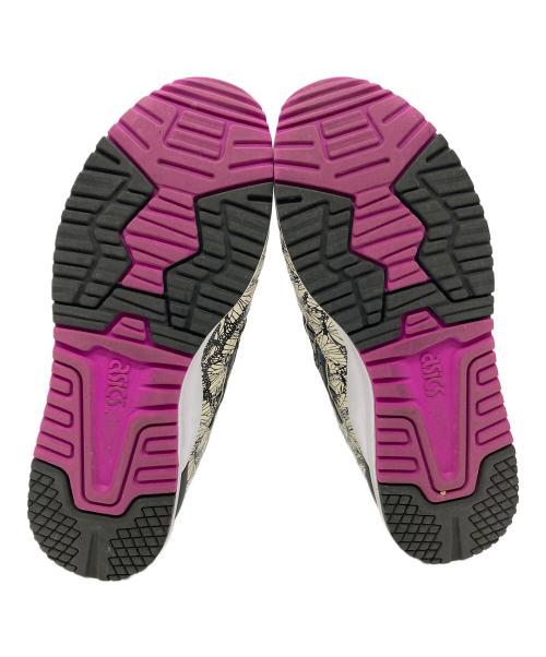 asics（アシックス）asics (アシックス) ANNA SUI (アナスイ) GEL-LYTE III OG Cream/Orchid ベージュ×ブラック サイズ:US41/2の古着・服飾アイテム