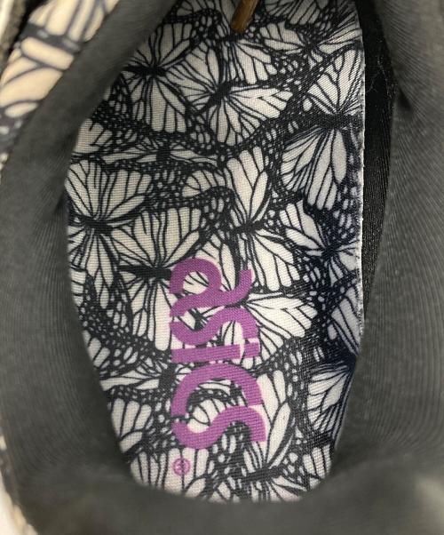asics（アシックス）asics (アシックス) ANNA SUI (アナスイ) GEL-LYTE III OG Cream/Orchid ベージュ×ブラック サイズ:US41/2の古着・服飾アイテム