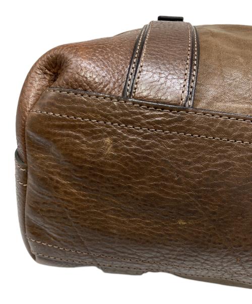 COACH（コーチ）COACH (コーチ) レザートートバッグ ブラウンの古着・服飾アイテム