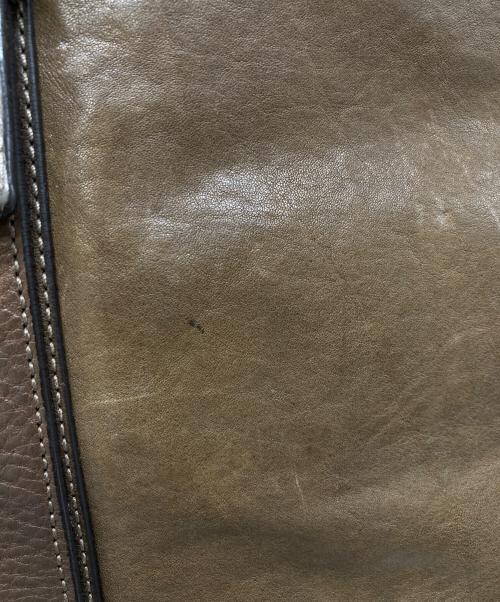 COACH（コーチ）COACH (コーチ) レザートートバッグ ブラウンの古着・服飾アイテム
