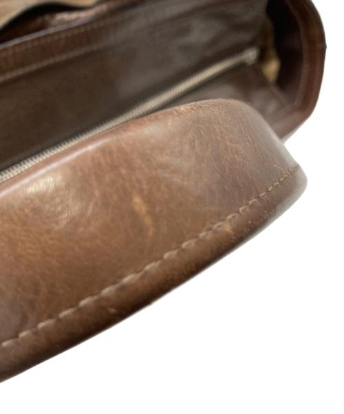 COACH（コーチ）COACH (コーチ) レザートートバッグ ブラウンの古着・服飾アイテム