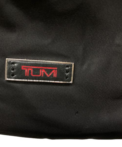 TUMI（トゥミ）TUMI (トゥミ) レザーハンドルナイロントートバッグ ブラックの古着・服飾アイテム