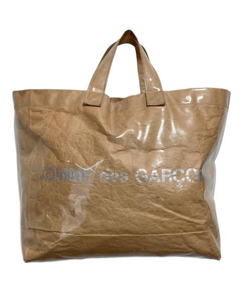 COMME des GARCONS（コムデギャルソン）COMME des GARCONS (コムデギャルソン) PVCトートバッグ ブラウンの古着・服飾アイテム