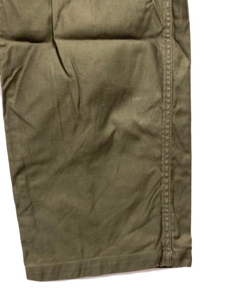 CIOTA（シオタ）CIOTA (シオタ) 別注スビンコットンバックサテンベイカーパンツ オリーブ サイズ:6の古着・服飾アイテム