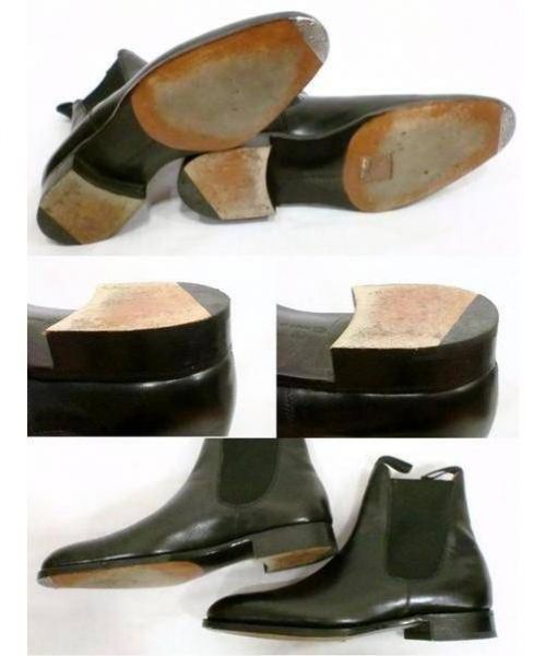 Edward Green（エドワードグリーン）Edward Green エドワードグリーン　サイズ25.5cm　程度A　NEWMARKET　サイドゴアの古着・服飾アイテム