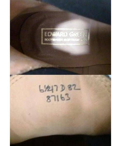 Edward Green（エドワードグリーン）Edward Green エドワードグリーン　サイズ25.5cm　程度A　NEWMARKET　サイドゴアの古着・服飾アイテム