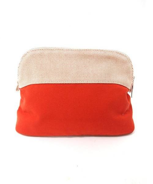 HERMES（エルメス）HERMES (エルメス) クラッチバッグ オレンジ 未使用品 -の古着・服飾アイテム
