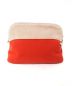 HERMES (エルメス) クラッチバッグ オレンジ 未使用品 -：39800円