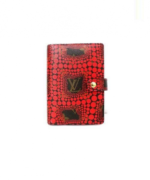 LOUIS VUITTON（ルイ ヴィトン）LOUIS VUITTON×草間彌生 (ルイヴィトン×クサマヤヨイ) アジェンダPM パンプキンドット・ルージュ サイズ:PM R21132 CA2142の古着・服飾アイテム