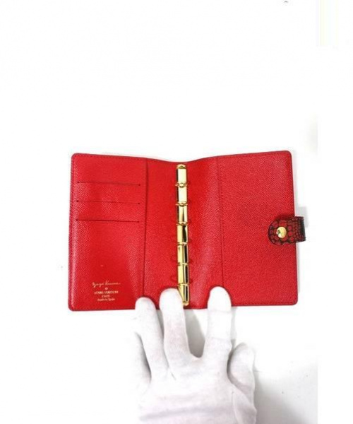 LOUIS VUITTON（ルイ ヴィトン）LOUIS VUITTON×草間彌生 (ルイヴィトン×クサマヤヨイ) アジェンダPM パンプキンドット・ルージュ サイズ:PM R21132 CA2142の古着・服飾アイテム