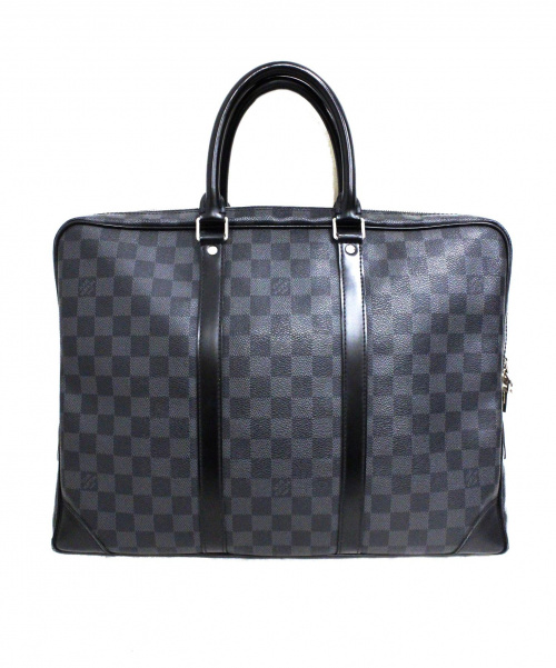LOUIS VUITTON（ルイ ヴィトン）LOUIS VUITTON (ルイヴィトン) ポルドドキュマンヴォワヤージュ グレー サイズ:- ダミエ N41125 BA3100の古着・服飾アイテム