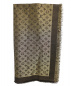 LOUIS VUITTON (ルイヴィトン) ショール・モノグラムシャイン ゴールド サイズ:- M75122：34800円