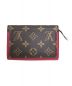 LOUIS VUITTON (ルイヴィトン) ポルトフォイユ・フロール コンパクト ウォレット サイズ:- モノグラム M64588 SP1138 ポルトフォイユ・フロール コンパクト：59800円