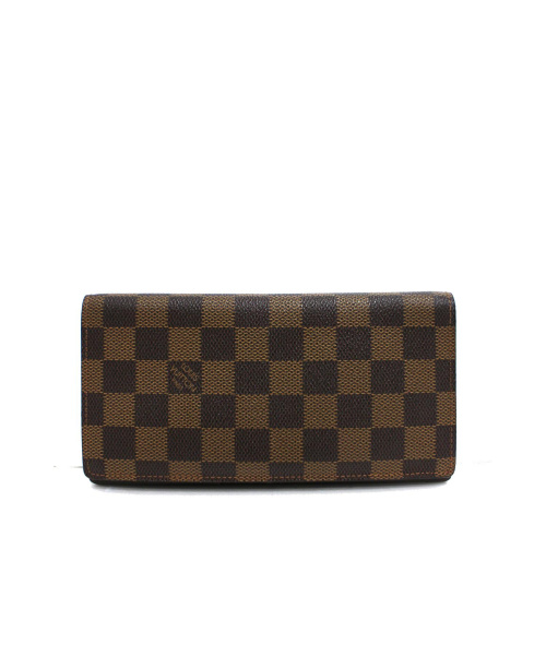 LOUIS VUITTON（ルイ ヴィトン）LOUIS VUITTON (ルイヴィトン) ダミエ ポルトフォイユ・ブラザ ブラウン サイズ:- ダミエ N60017 SP4067 ダミエ ポルトフォイユ・ブラザの古着・服飾アイテム