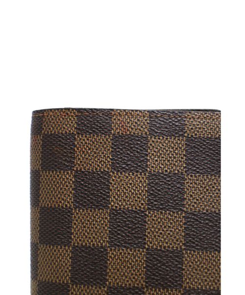 LOUIS VUITTON（ルイ ヴィトン）LOUIS VUITTON (ルイヴィトン) ダミエ ポルトフォイユ・ブラザ ブラウン サイズ:- ダミエ N60017 SP4067 ダミエ ポルトフォイユ・ブラザの古着・服飾アイテム