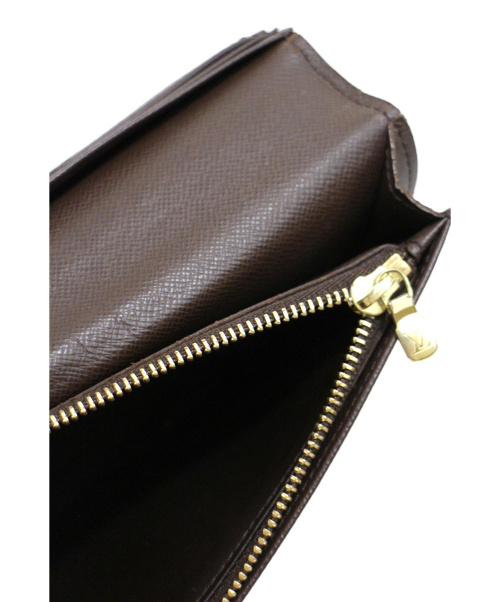 LOUIS VUITTON（ルイ ヴィトン）LOUIS VUITTON (ルイヴィトン) ダミエ ポルトフォイユ・ブラザ ブラウン サイズ:- ダミエ N60017 SP4067 ダミエ ポルトフォイユ・ブラザの古着・服飾アイテム
