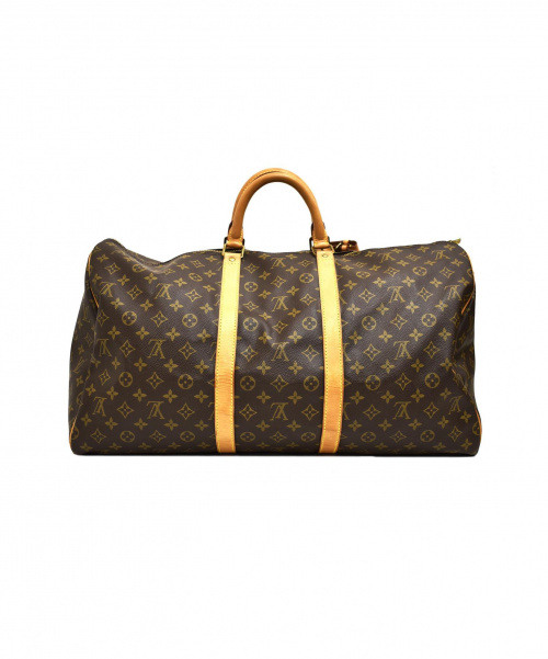 LOUIS VUITTON（ルイ ヴィトン）LOUIS VUITTON (ルイヴィトン) キーポル55 ブラウン サイズ:55 モノグラム M41424 MI0990の古着・服飾アイテム