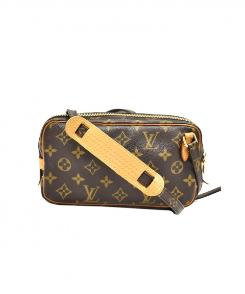 LOUIS VUITTON（ルイ ヴィトン）LOUIS VUITTON (ルイヴィトン) マルリーバンドリエール ブラウン サイズ:- モノグラム M51828 DU0083の古着・服飾アイテム