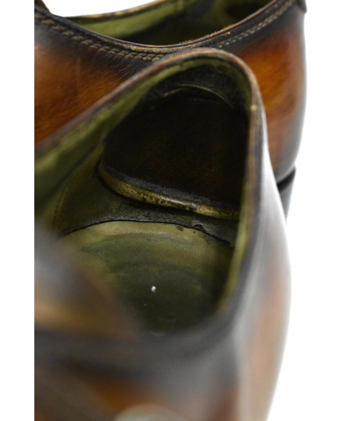 Berluti（ベルルッティ）Berluti (ベルルッティ) デムジュールモンクストラップシューズ ブラウン サイズ:27cm程度 廃盤モデルの古着・服飾アイテム