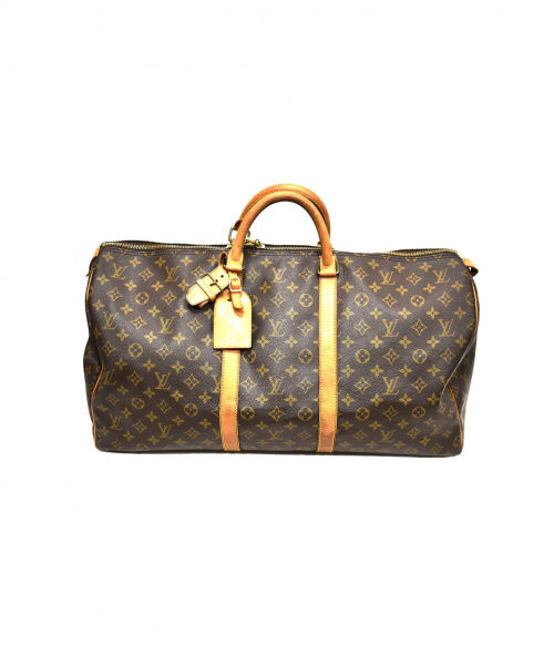 LOUIS VUITTON（ルイ ヴィトン）LOUIS VUITTON (ルイヴィトン) キーポル55 ブラウン サイズ:55 モノグラム M41424 MI0941の古着・服飾アイテム