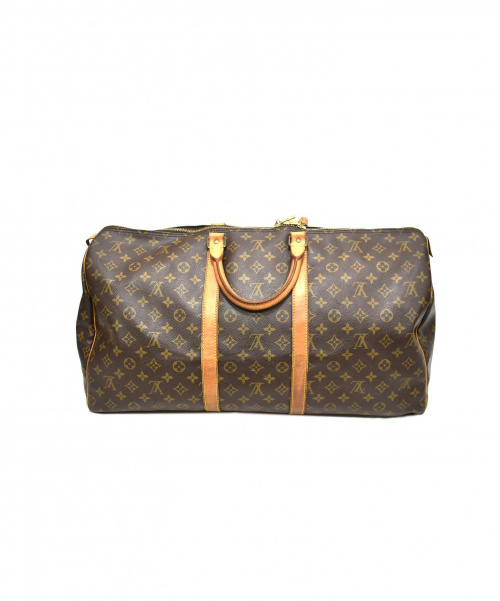 LOUIS VUITTON（ルイ ヴィトン）LOUIS VUITTON (ルイヴィトン) キーポル55 ブラウン サイズ:55 モノグラム M41424 MI0941の古着・服飾アイテム