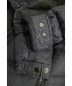 中古・古着 MONCLER (モンクレール) モンジェネーブルダウンジャケット グレー サイズ:1 MONTGENEVRE：97800円