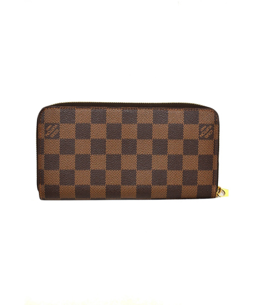 LOUIS VUITTON（ルイ ヴィトン）LOUIS VUITTON (ルイ ヴィトン) ジッピーウォレット ブラウン サイズ:下記参照 Voyages M60291 CA3161の古着・服飾アイテム