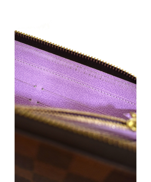 LOUIS VUITTON（ルイ ヴィトン）LOUIS VUITTON (ルイ ヴィトン) ジッピーウォレット ブラウン サイズ:下記参照 Voyages M60291 CA3161の古着・服飾アイテム