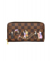 LOUIS VUITTON（ルイ ヴィトン）の古着「ジッピーウォレット」｜ブラウン