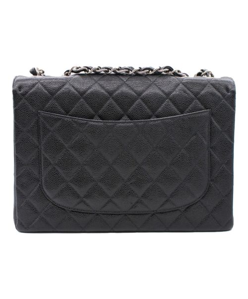 CHANEL（シャネル）CHANEL (シャネル) シングルフラップマトラッセ ブラック サイズ:30の古着・服飾アイテム