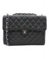 CHANEL（シャネル）の古着「シングルフラップマトラッセ」｜ブラック