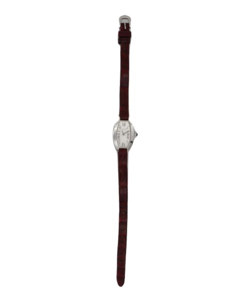 Cartier（カルティエ）Cartier (カルティエ) ミニトノーラニエール シルバー文字盤 サイズ:16mmの古着・服飾アイテム