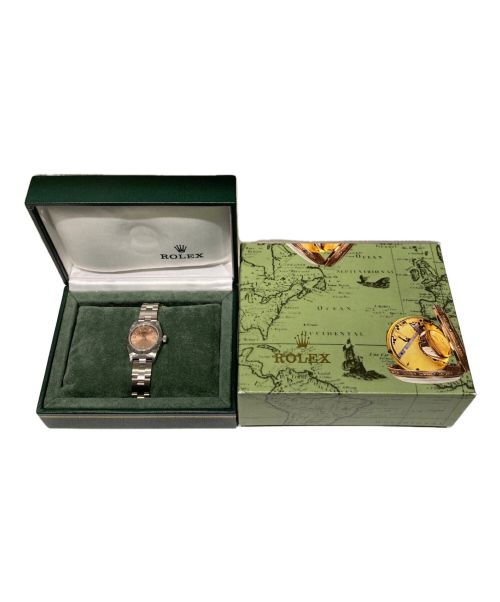 ROLEX（ロレックス）ROLEX (ロレックス) オイスターパーペチュアル ピンク サイズ:24ｍｍの古着・服飾アイテム